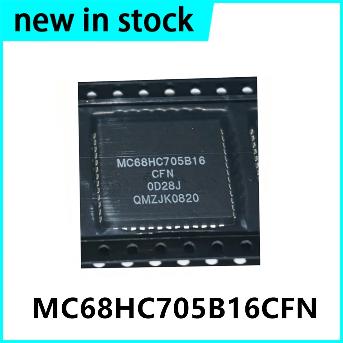 1PCS New MC68HC705B16CFN MC68HC705B16 PLCC52 Microcontroller Chip IC in Stock