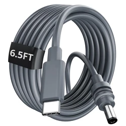 1/2/5/10M Power Cable For Starlink Mini USB-C to DC Cable Outdoor Waterproof Barrel Jack Chargin Type-C Interface Cord