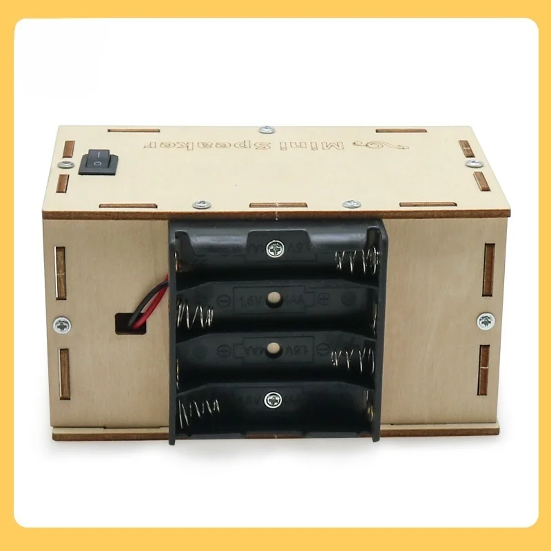 Drewniane puzzle DIY Elektroniczny wzmacniacz dźwięku DIY Głośnik Bluetooth DIY Zabawki naukowe dla dzieci do edukacji