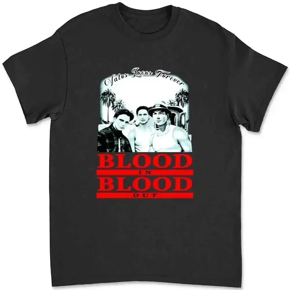 Blood In Blood Out Vatos Locos Chicano Street Gang T-shirt 6H8K