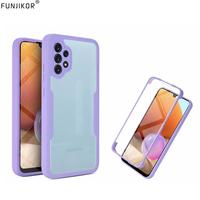 360 Full Body Case For Samsung Galaxy A13 A53 A03S A03 Core A33 A73 A52S 5G A32 A52 A72 M52 A10S A20 A51 A02 A21S A02S M02 A71