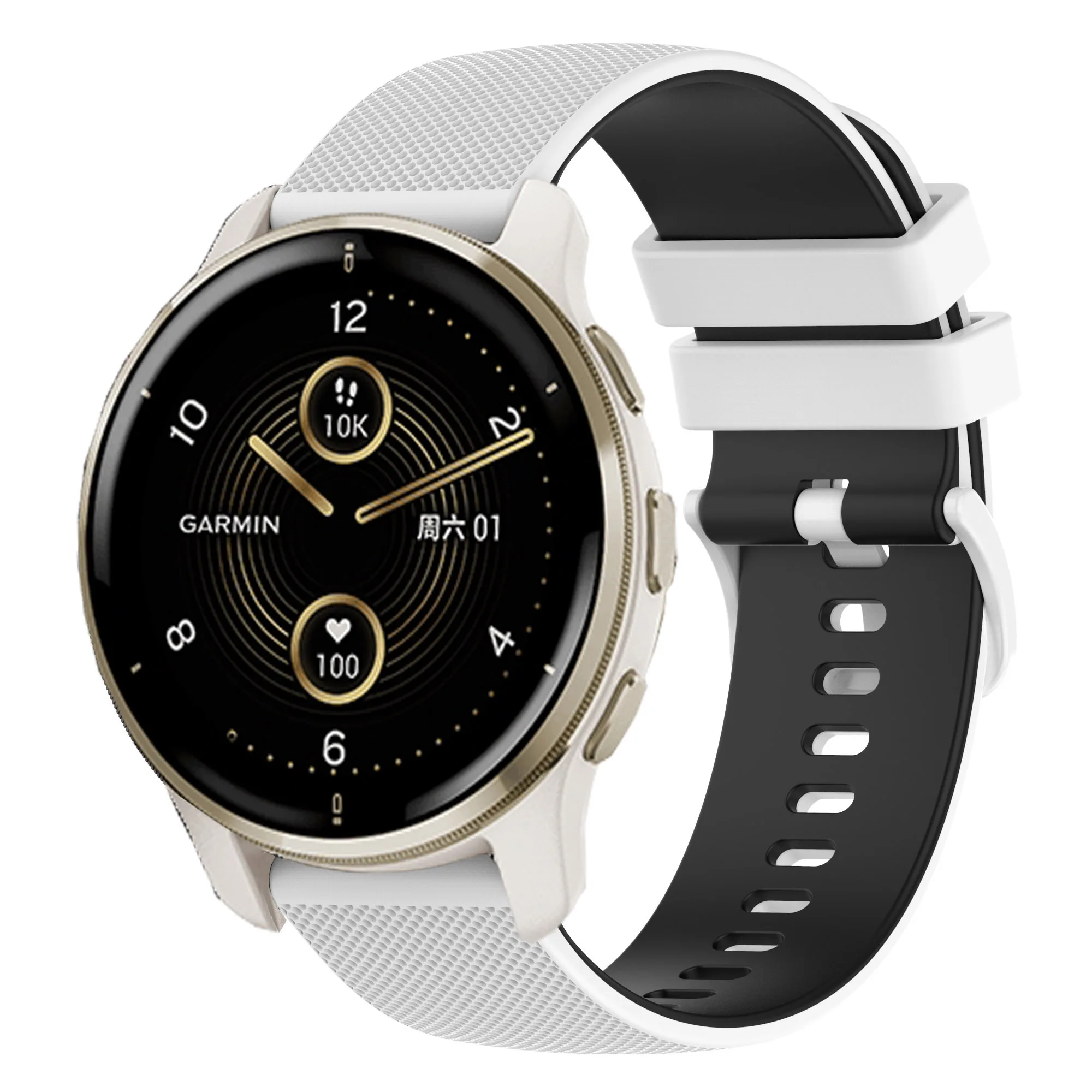 سوار ساعة Garmin Venu 3 و Venu 2 Plus ، حزام Garmin Forerunner من من من من Garmin Forerunner من من ، Vivoactive 5 4 3 ، سوار ساعة ذكية ، 20: 22