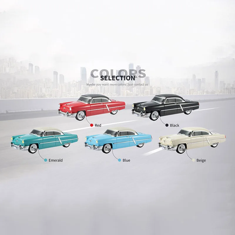 الكلاسيكية 10 واط 1500 مللي أمبير سيارة مكبر الصوت اللاسلكي مشغل موسيقى الأطفال هدية لعبة يدوي TWS الطرف المتكلم