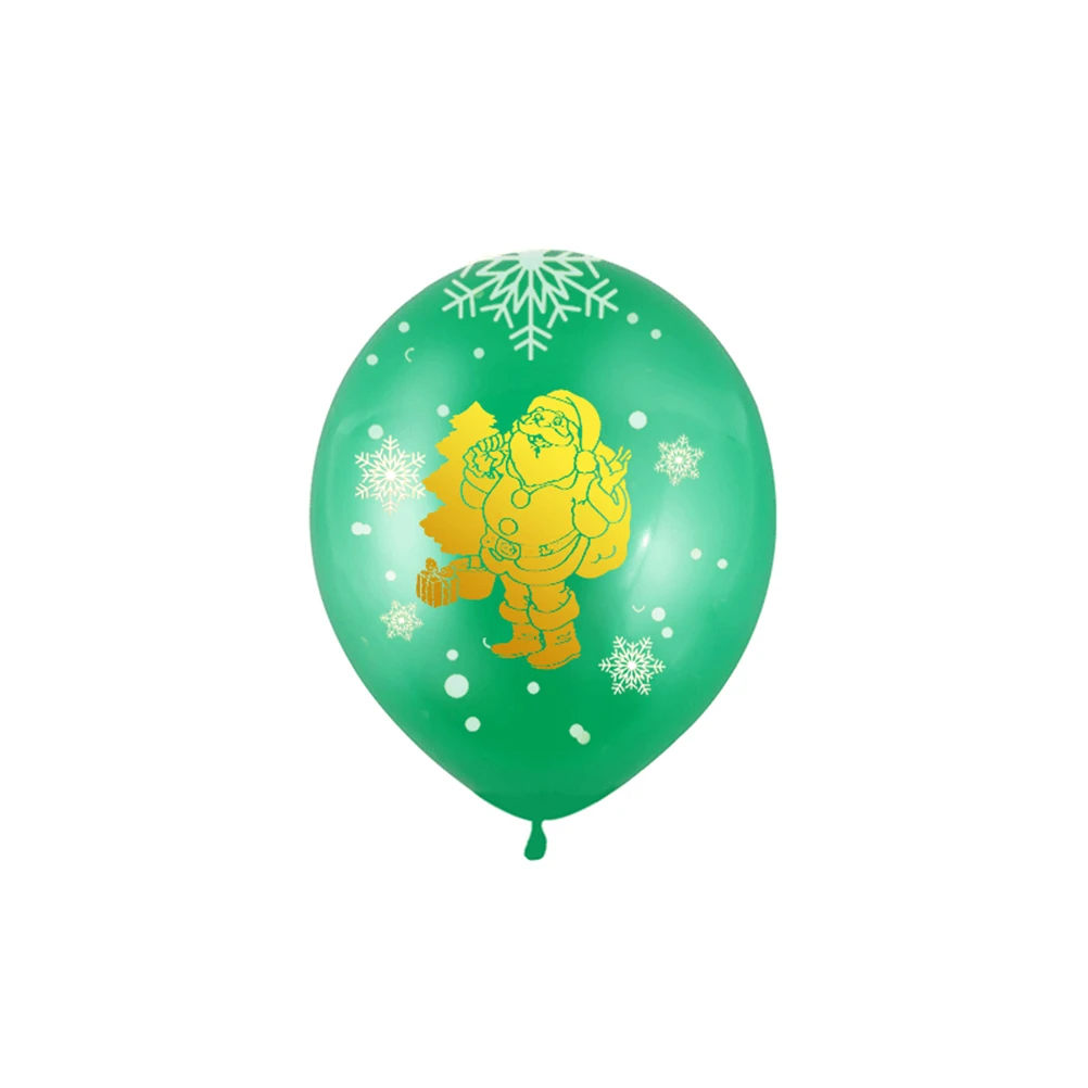 

50 Pcs Christmas Balloons Premium Quality Non Toxic Easy Inflate Latex No Leakage Perfect Decorations Home Office Bar Mall