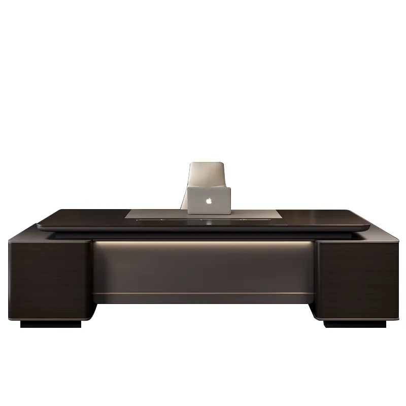 Desk boss table simple modern light luxury atmosphere president table office furniture desk manager table and chair combination