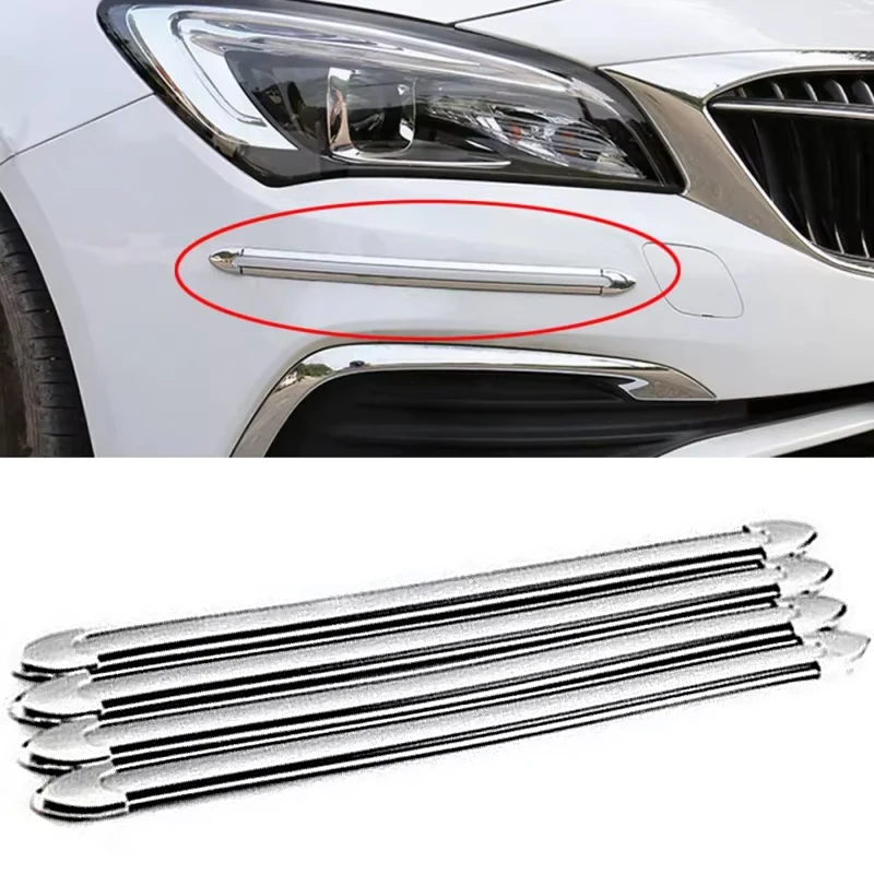 

4Pcs Car Bumper Corner Protector Guard Cover Anti Scratch Universal Auto Accessories