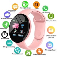 The new multi-functional smartwatch, D18, is a universal watch for both men and women, a sports watch and a sleep monitor