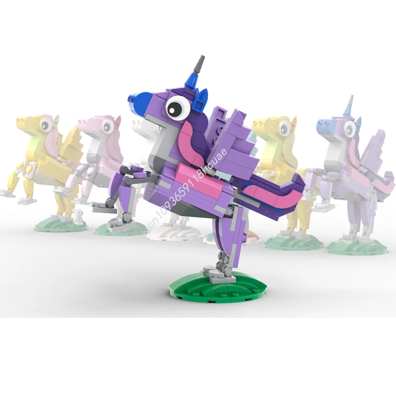 

165pcs MOC Twilight Sparkle alicorn Building Blocks STEM Christmas toy Gift STEAM Learning Hands-on ability up