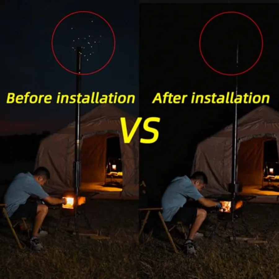 رحلة برية في الهواء الطلق موقد حرق الأخشاب فرن المحمولة مع أنبوب مدخنة للطبخ التخييم خيمة التنزه الصيد الظهر Ide #3