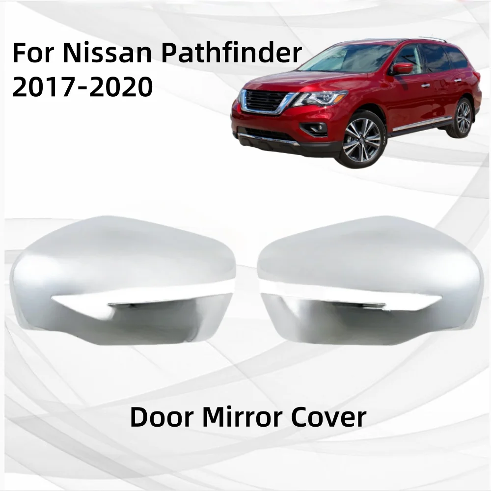 

Car Stickers Gloss Carbon Rearview Accessories Side Door Mirror Cover Trim Paste Style For Nissan Pathfinder 2017 2018 2019 2020