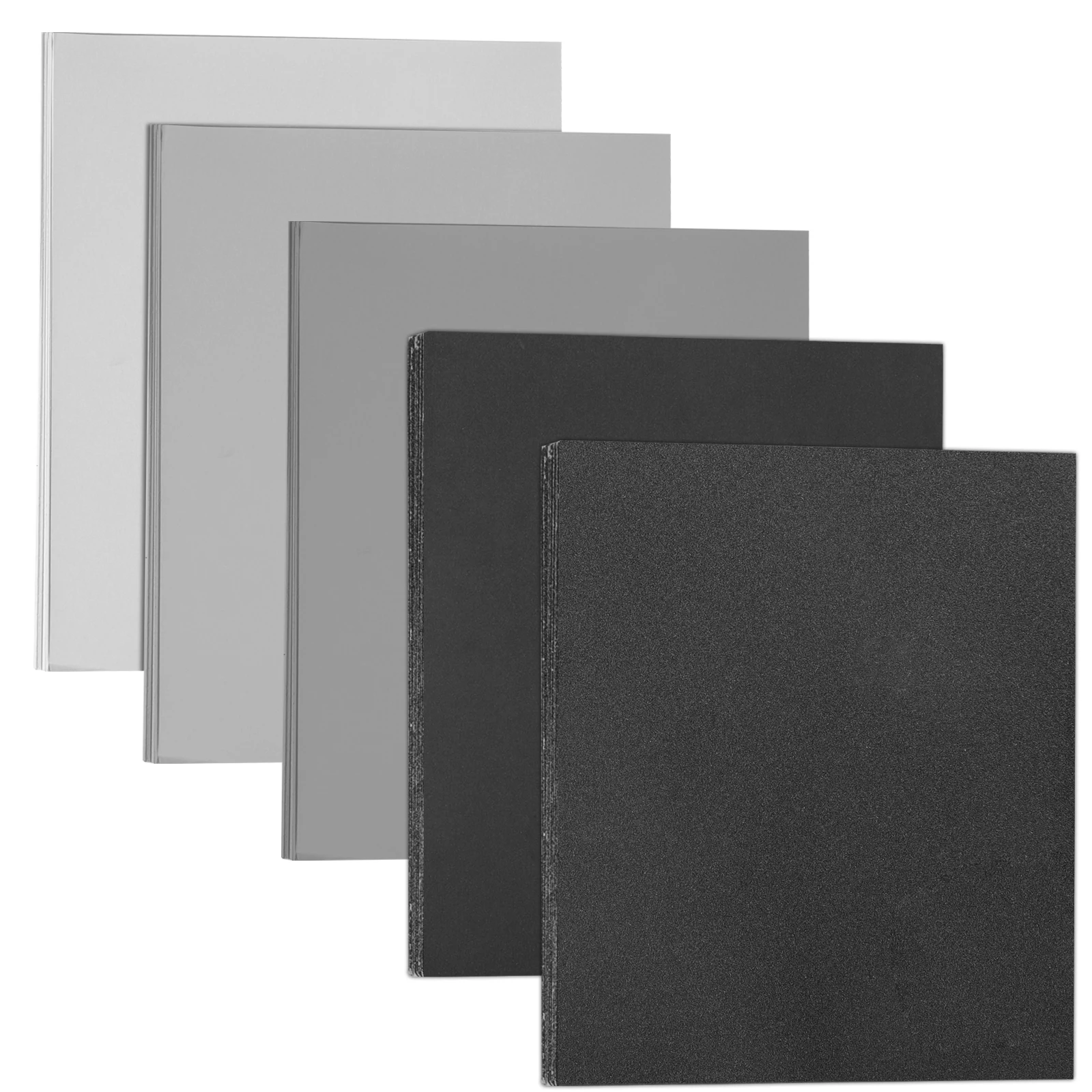 15 Sheets 9x11 Inch Sandpaper Assortment 1000/2000/3000/5000/10000 Grits Wet Dry Polishing for Car Metals Walls Wood