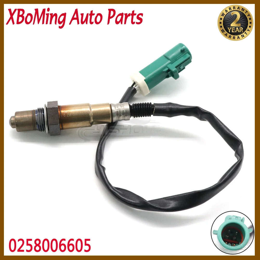 

High Quality Lambda Oxygen O2 Sensor 0258006605 FOR FORD FOCUS C-MAX II Convertible Estate Saloon VOLVO C30 S40 V50 0258 006 605