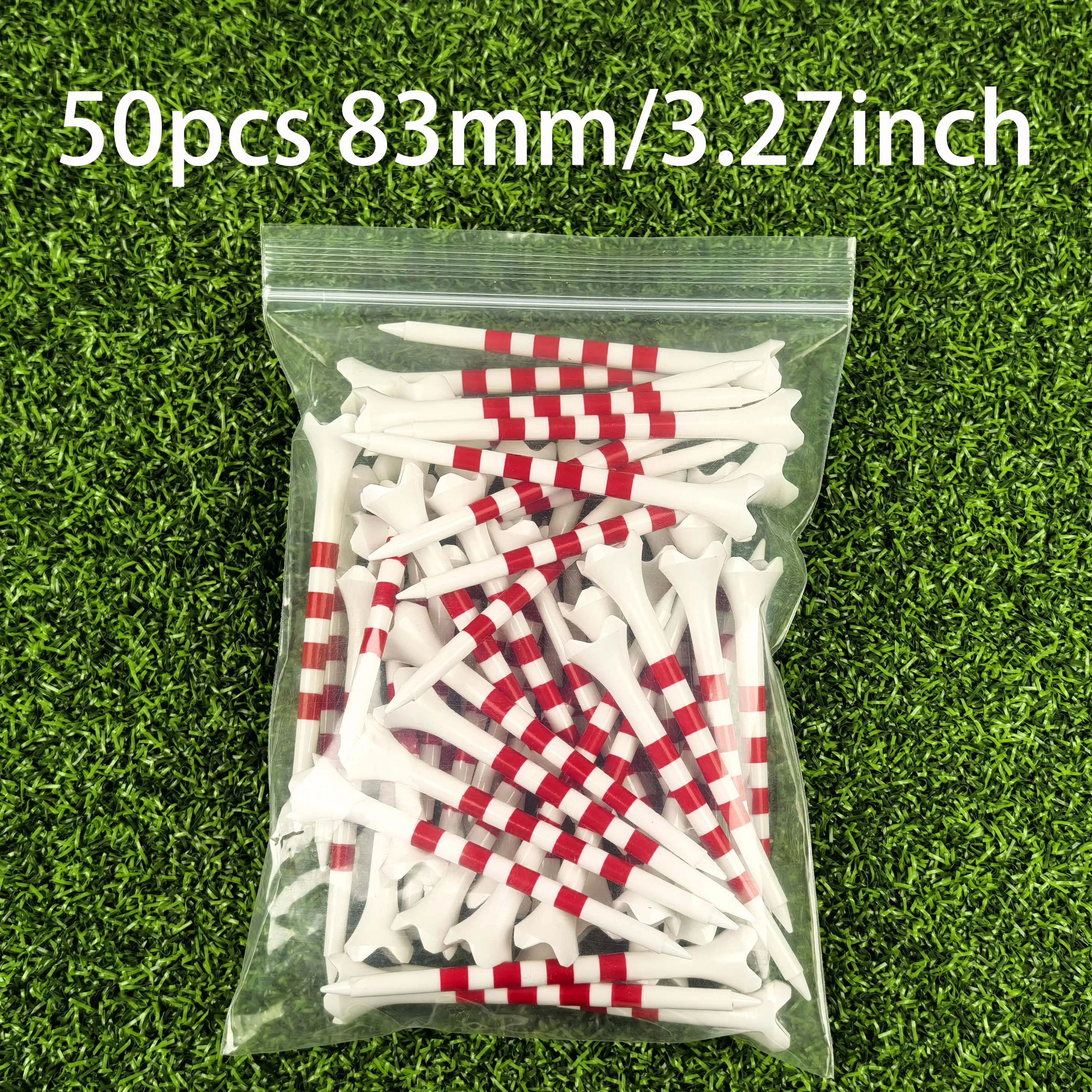 50 Stück Golf-Tees aus ABS-Kunststoff, professionelles Golf-Zubehör – Detail 6