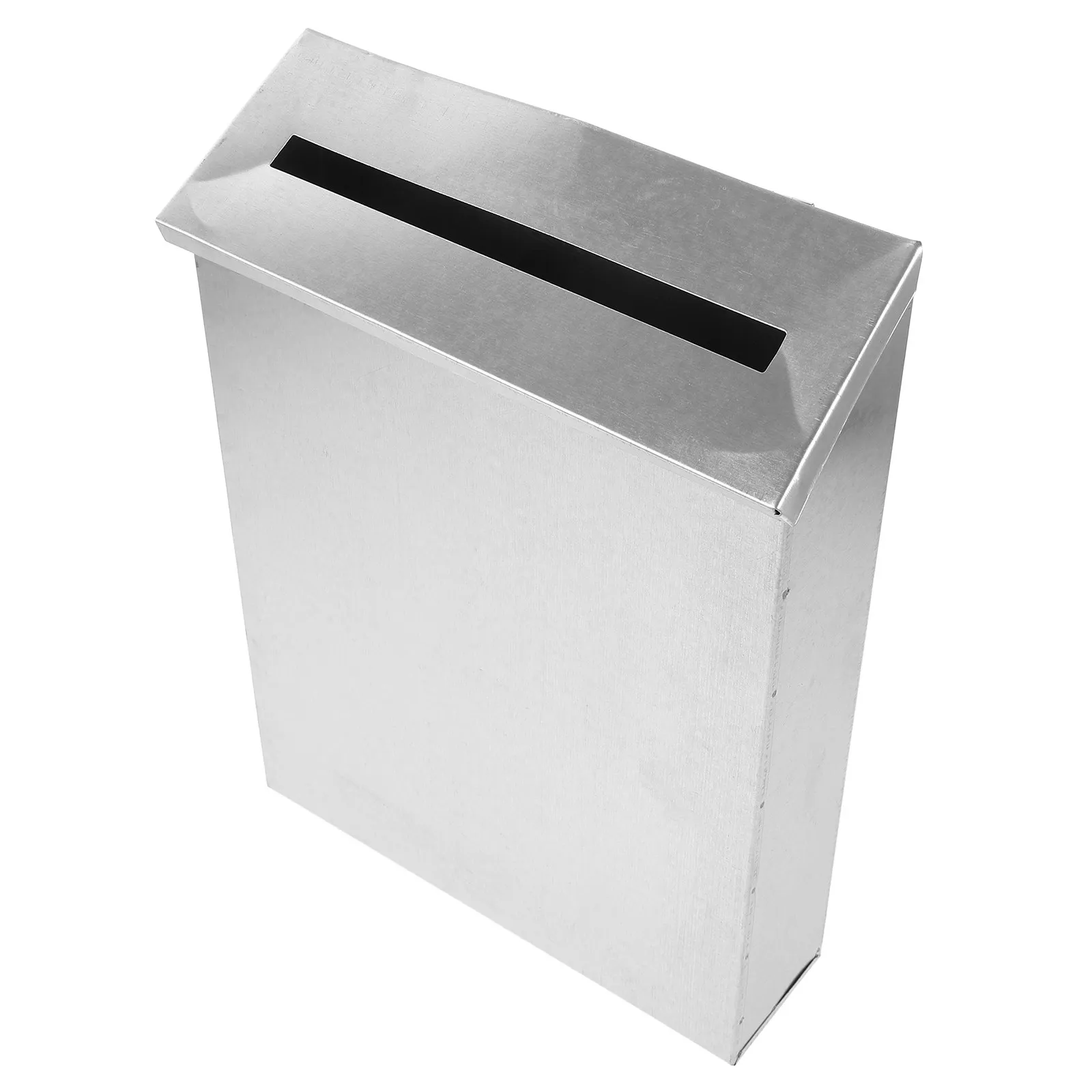 Iron Mailbox Wall Mount Retro Style for Outdoor Home Office Use Vintage Letter Box Storage for Envelopes Newspapers Documents