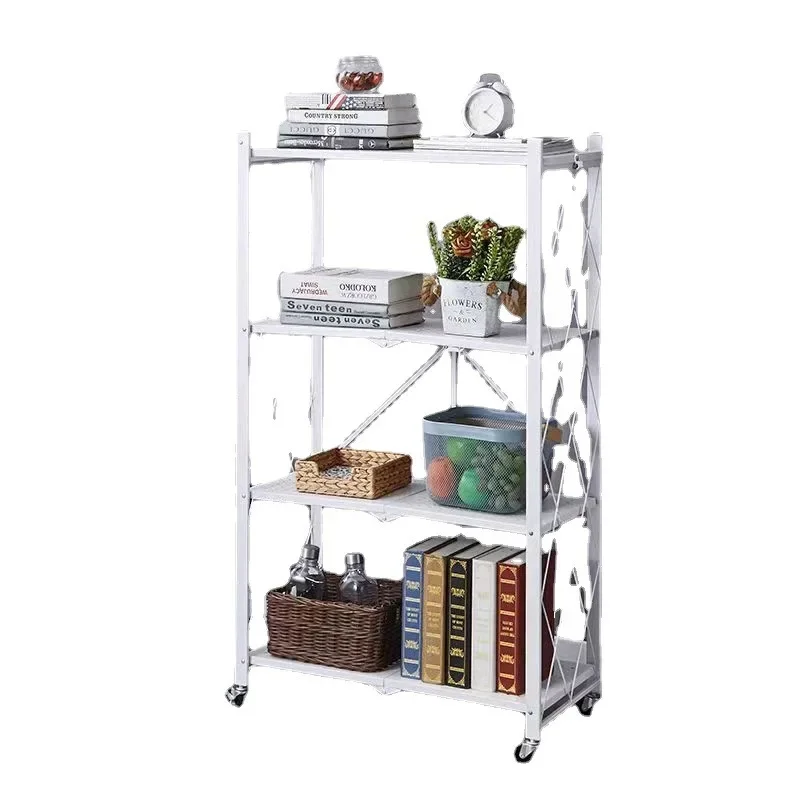 Mobile Nordic Kitchen Trolleys Storage racks Meuble Cuisine Decor Side Wheels Living Room Organizer Rolling Cart Storage holders