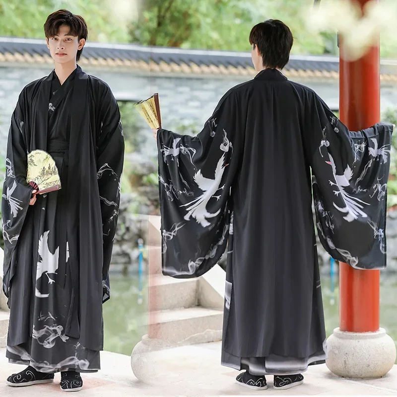 Parola d'onore tradizionale Hanfu uomo cinese antico Costume Cosplay abbigliamento orientale The undomed