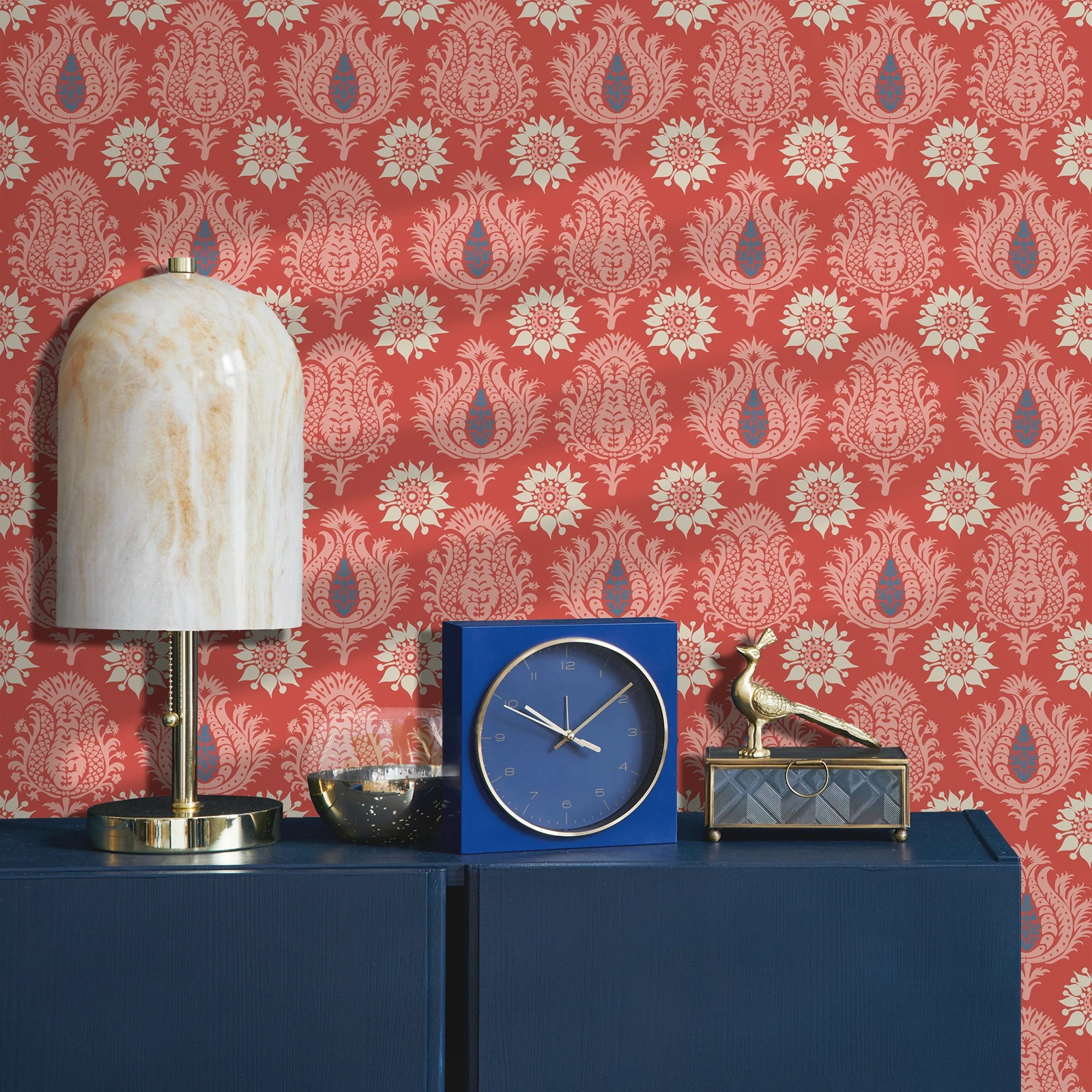 

Уникальная настенная бумага для смешивания винтажных и элегантных мотивов, очаровательные обои с наклейками для спальни, настенная клейкая бумага, ПВХ БЕСПЛАТНО, 50*300 см