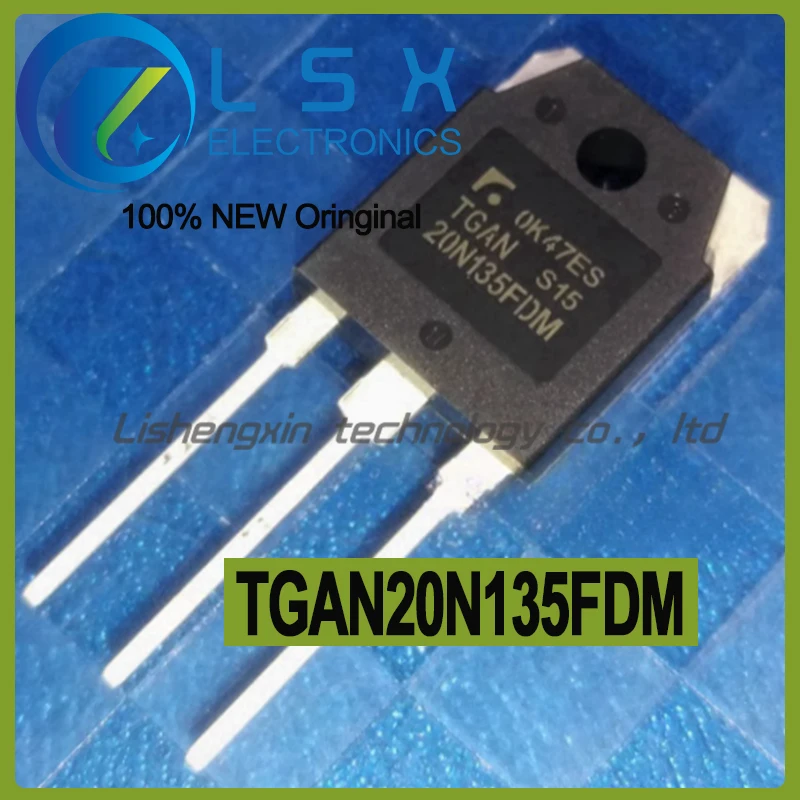 5pcs TGAN20N135FDM 20N135FD TO-3P Novo e Original