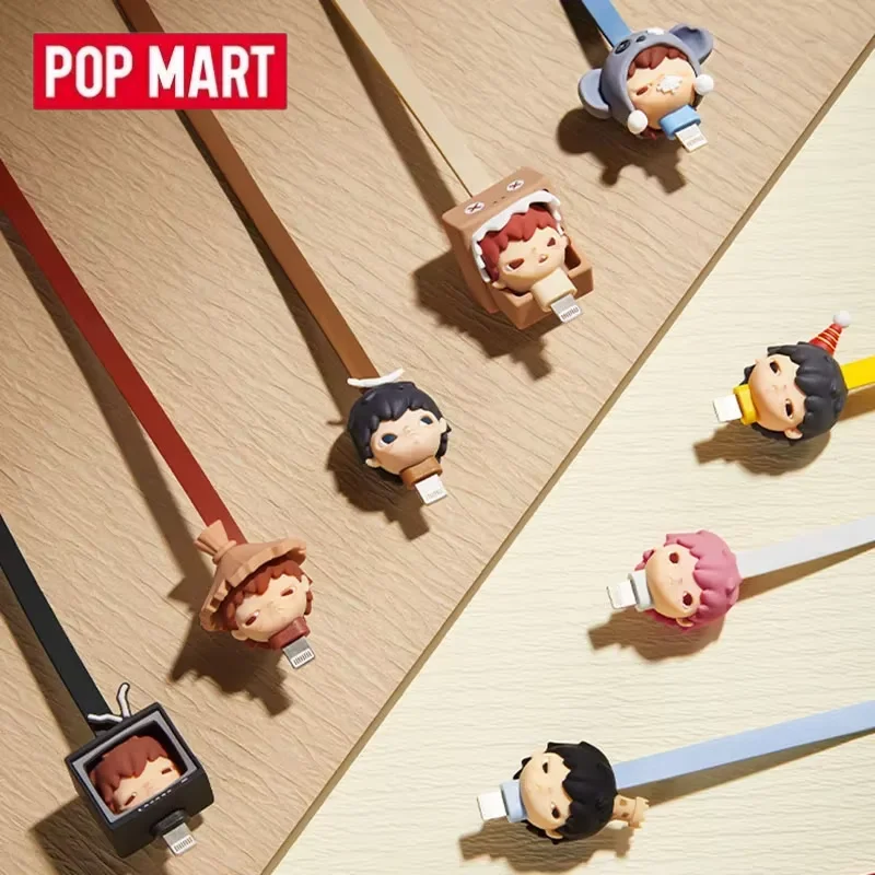 POP MART-caja ciega de la serie Hirono Mime, juguetes, caja misteriosa, bolsa de adivinación, colección de adornos de escritorio, figura de Anime bonita