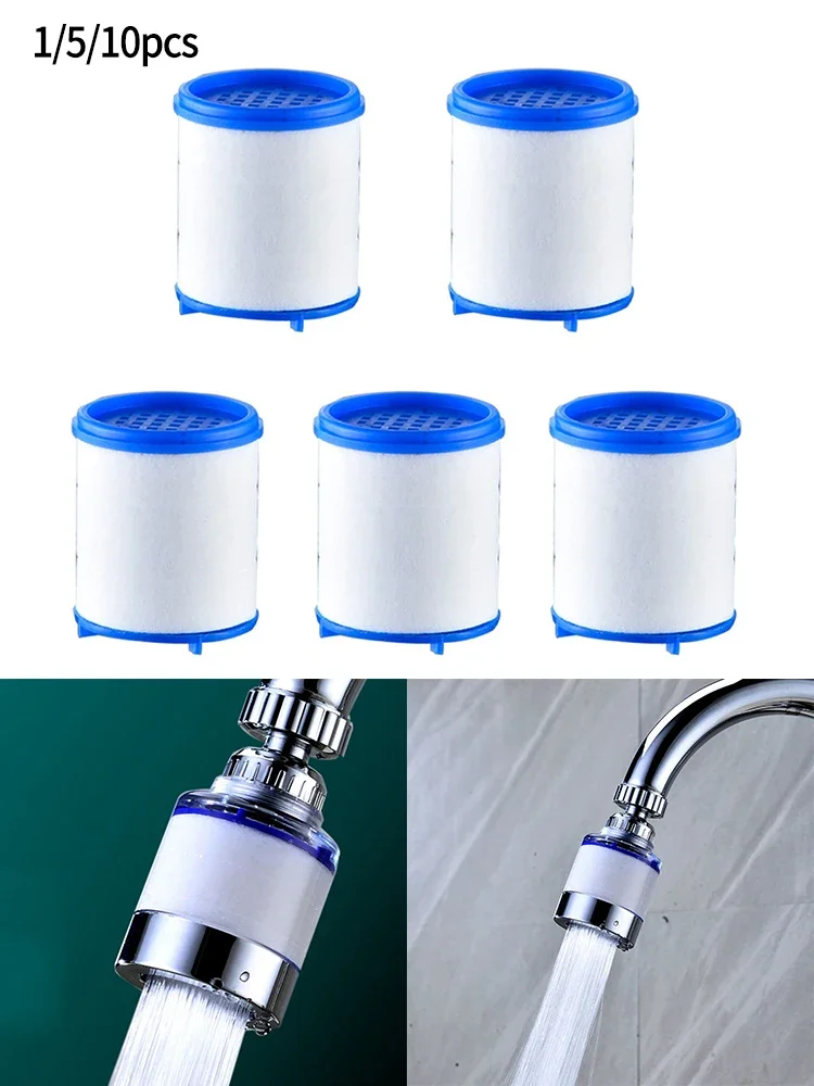 Sprayer Head Shower Faucet Splash Filters Tap Adapter Faucet Water Purifier Filter Element Shower PP Cotton Filter Element