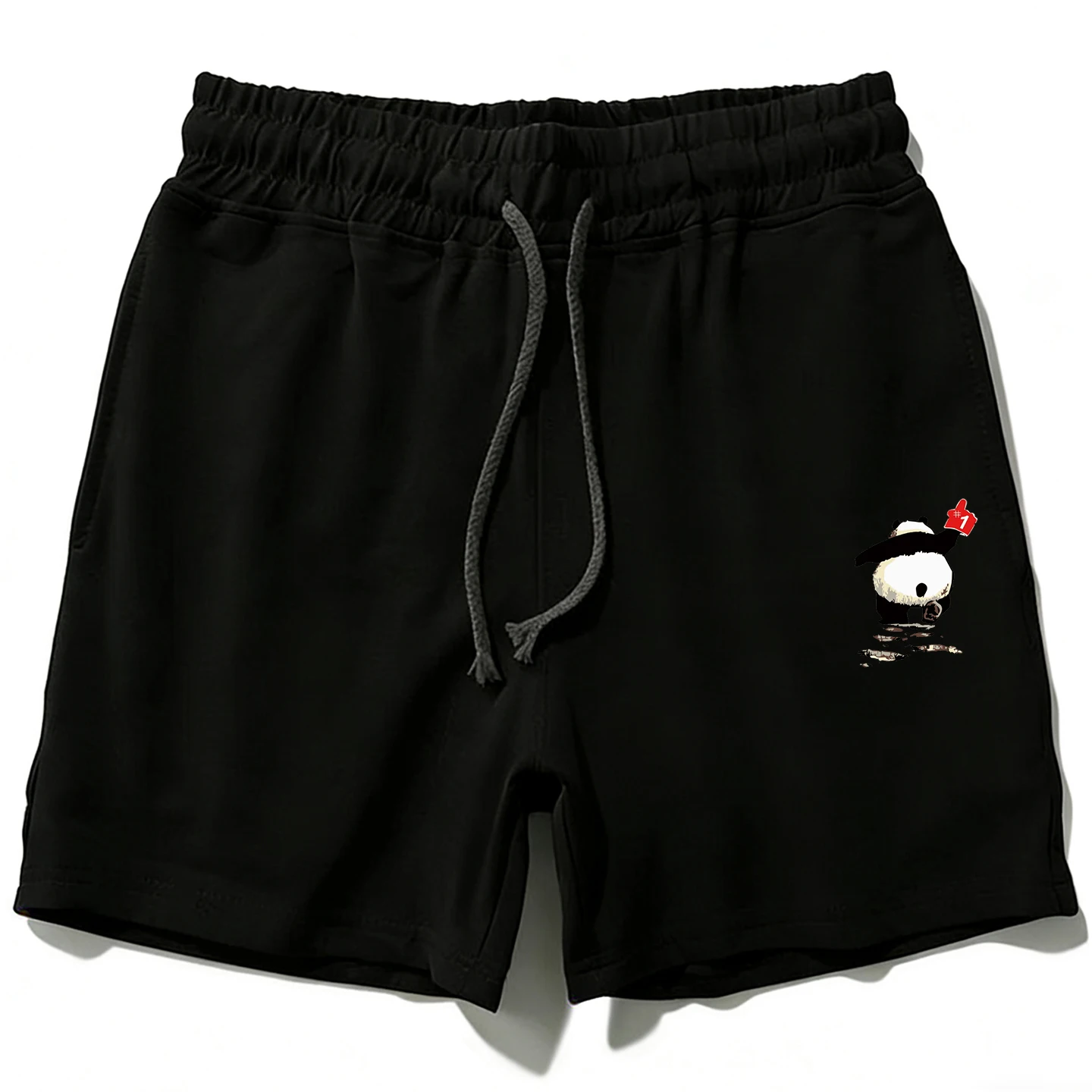 

Men's Sport Shorts Summer Thin Cotton Basketball Fitness Running Casual Breathable Four-Fold Pants Mid-Waist Straight Leg