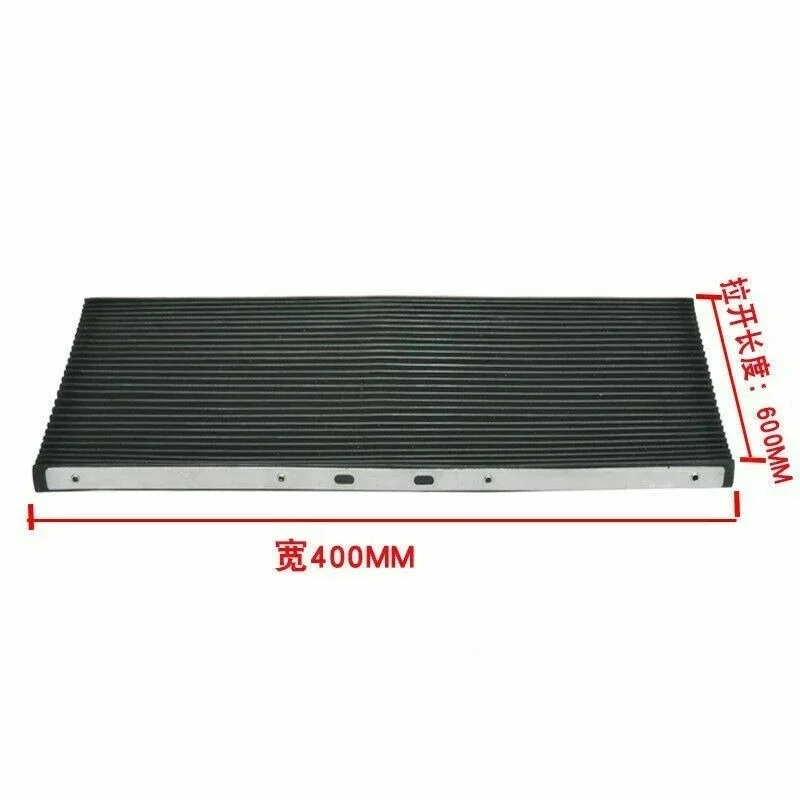 Torno Máquina Cnc Fresadora de Bridgeport Parte Acordeão tipo Maneira Moinho de Borracha Capa 1pc 400*600 mm