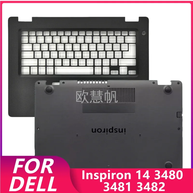 T New Original Laptop Parts Palmrest Upper Cover Bottom Case for Dell Inspiron 14 3480 3481 3482