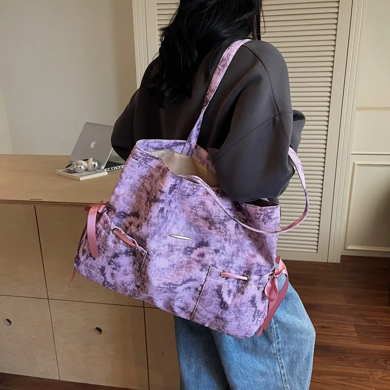 

Women Fashion Tote Bag Large Shoulder Bag Lightweight Breathable Handbag for Daily Use