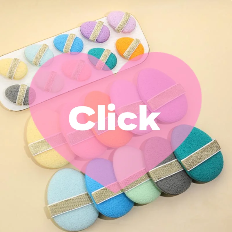 1 Pcs Exfoliating Face Wash Cleansing Sponge Blackhead Removal Makeup Remover Foam Puff Tool Deep Clean Pore Cleaner Skincare