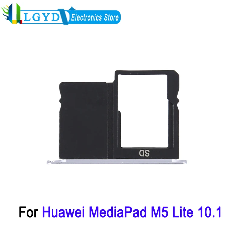 Micro SD Card Tray for Huawei MediaPad M5 Lite 10.1-inch Tablet SD Card Tray Replacement Part