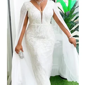 مثير Bodycon ماكسي اللباس للنساء فساتين الحفلات الأفريقية فستان زفاف طويل ملابس ماكسي بالإضافة إلى حجم داشيكي أنقرة الترتر أفضل 6 فستان حفل أفريقي للمبيعات - رقم 6