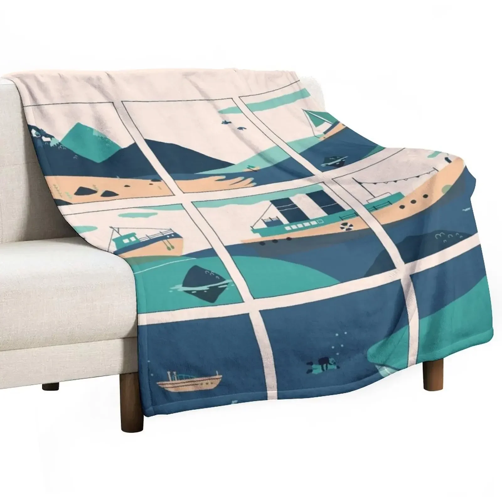 

The long journey Throw Blanket Blankets For Bed Flannel Luxury Designer Blankets