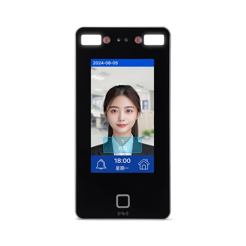 Xface70 Smart Access Control System WIFI + TCP/IP Dynamic Face RFID Attendance Biometric Time Recording Cloud