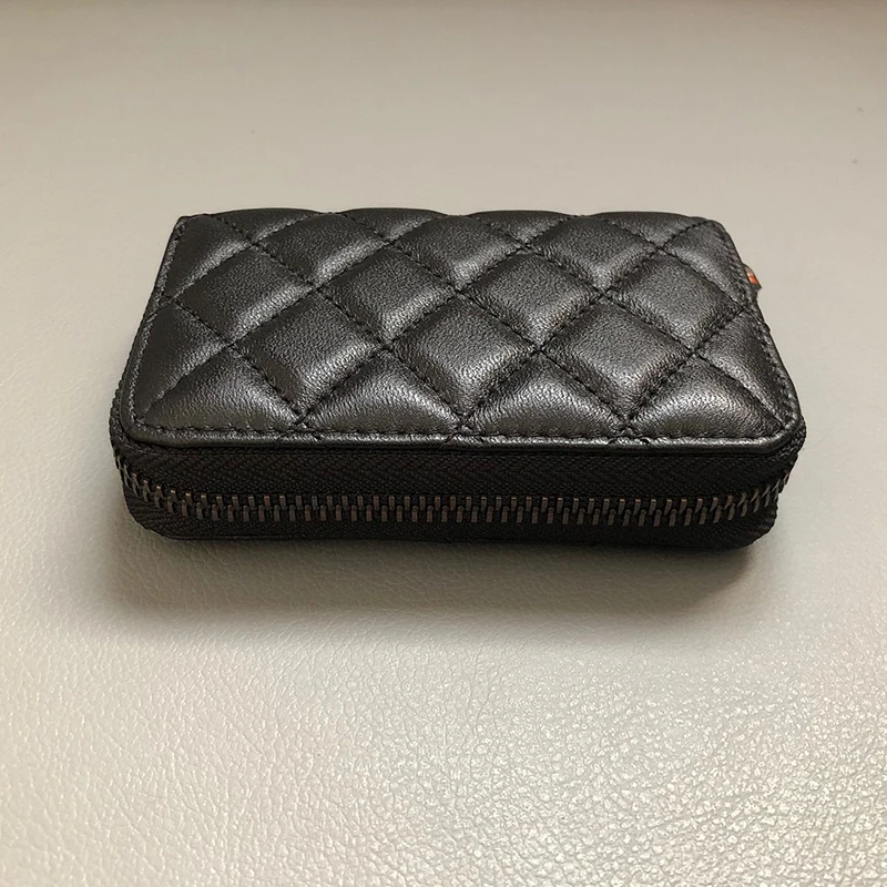 

New Cute Wallets For Women Credit Card Holder Original Leather Coin Purse Monogram Female Short Money Bag Mini Homemade Japan
