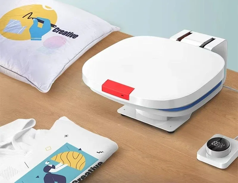 آلات الضغط الحراري الأوتوماتيكية الكاملة 29X38 آلة طباعة شعار تي شيرت للأعمال الصغيرة F380