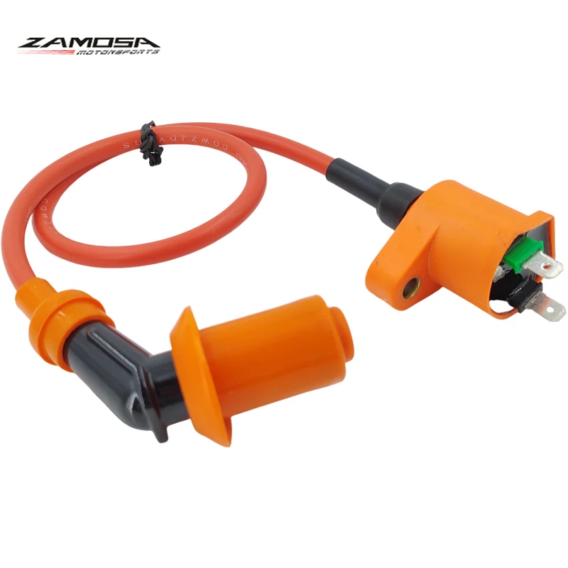 Racing Coil Bobina Racing Moto GY6 Scooter Ignition Coil for Kymco Agility 125 50cc 70cc 90cc 110cc 125cc 5/6 Pin Ignition Cap