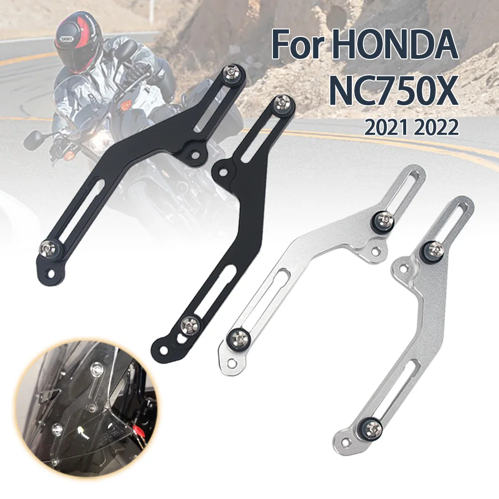 

2023 For HONDA NC750X NC 750X NC750 X 2021 2022 Motorcycle Windscreen Adjusters Airflow Adjustable Windscreen Wind Bracket