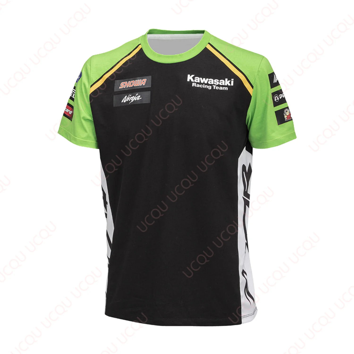 Camiseta KRT Kawasaki para exteriores, camiseta clásica de verano para adultos, camiseta holgada para ejercicio y motocicleta, novedad de 2024