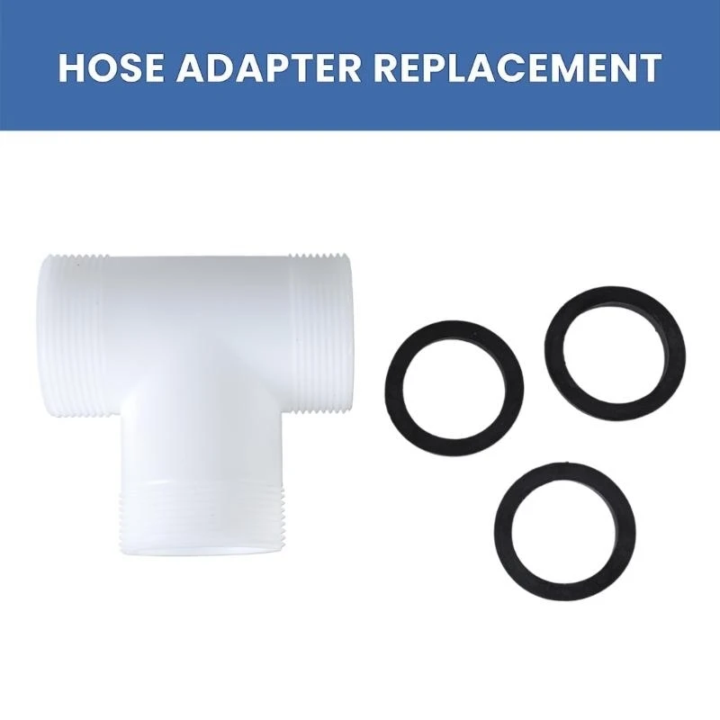 Pool Hose Maintenance Replace Split Type Hose Durable T Joint Hose Pool Converter for Garden Ground Pool Home Outdoor C5AD
