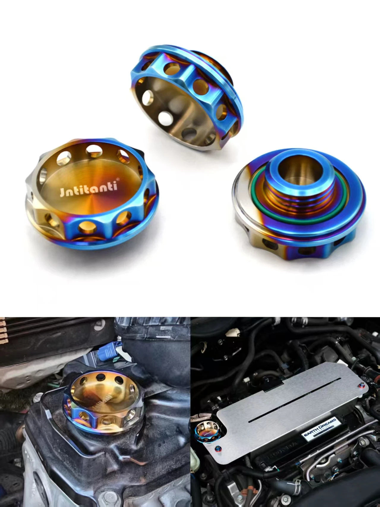 

Гоночные детали Jntitanti, высокое качество Ti-6al-4v Gr, титановая автомобильная крышка топливного бака, масляная крышка M37 * 3 мм для гоночного автомобиля Toyota