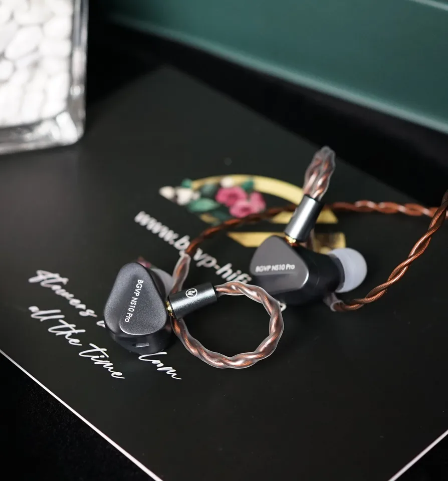 BGVP NS10 Pro 8BA+2DD Hybrid Drive Unit In Ear Wired Earbud HIFI