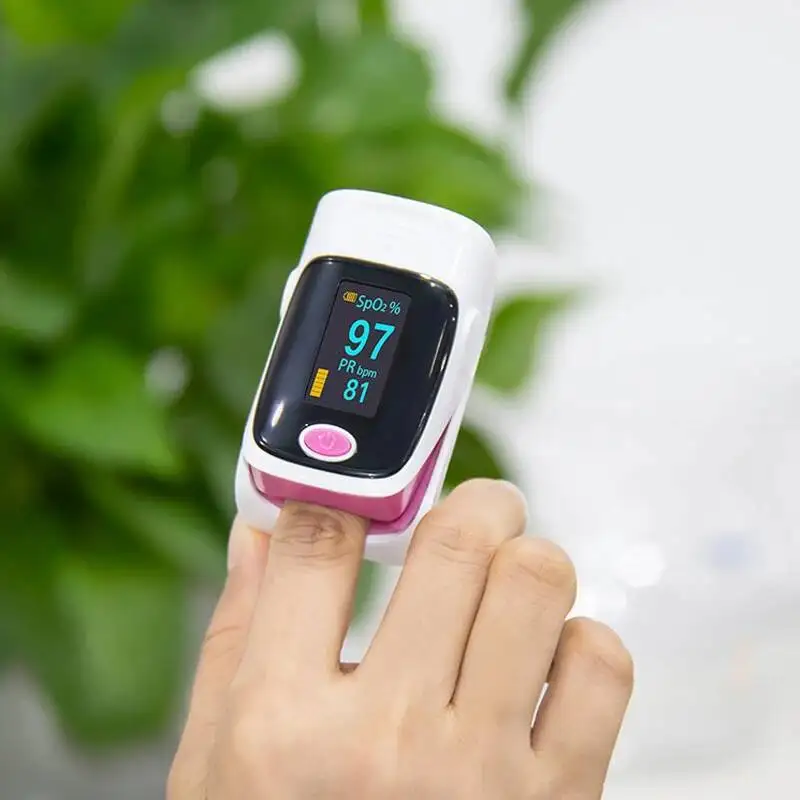 Medical Fingertip Pulse Oximeter Medical Ear forhead Body Infrared Thermometer home Saturation Meter portable  oximetro de pulso