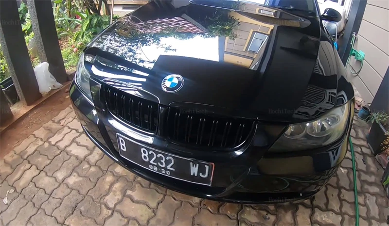 Car Front Bumper Grilles Kidney Racing Grill For BMW E90 E91 3 Series 2005-2012 320i 325i 330i Double Slat Replacement Grille