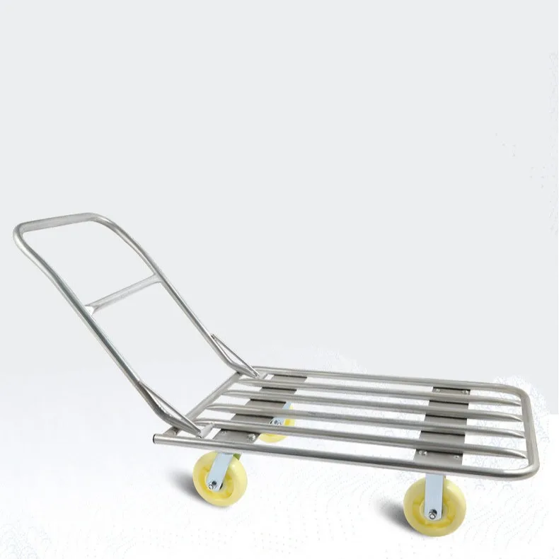 

Thickened water pipe, trolley, warehouse, logistics, truck, folding, flat plate