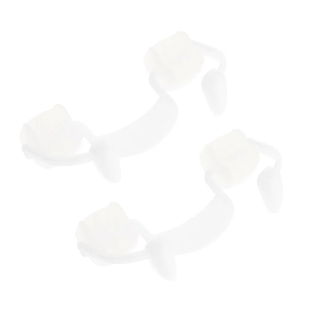 2 pezzi denti finti zanne retrattili in plastica realistici oggetti di scena per costumi di Halloween protesi spaventose per decorazioni per feste per adulti