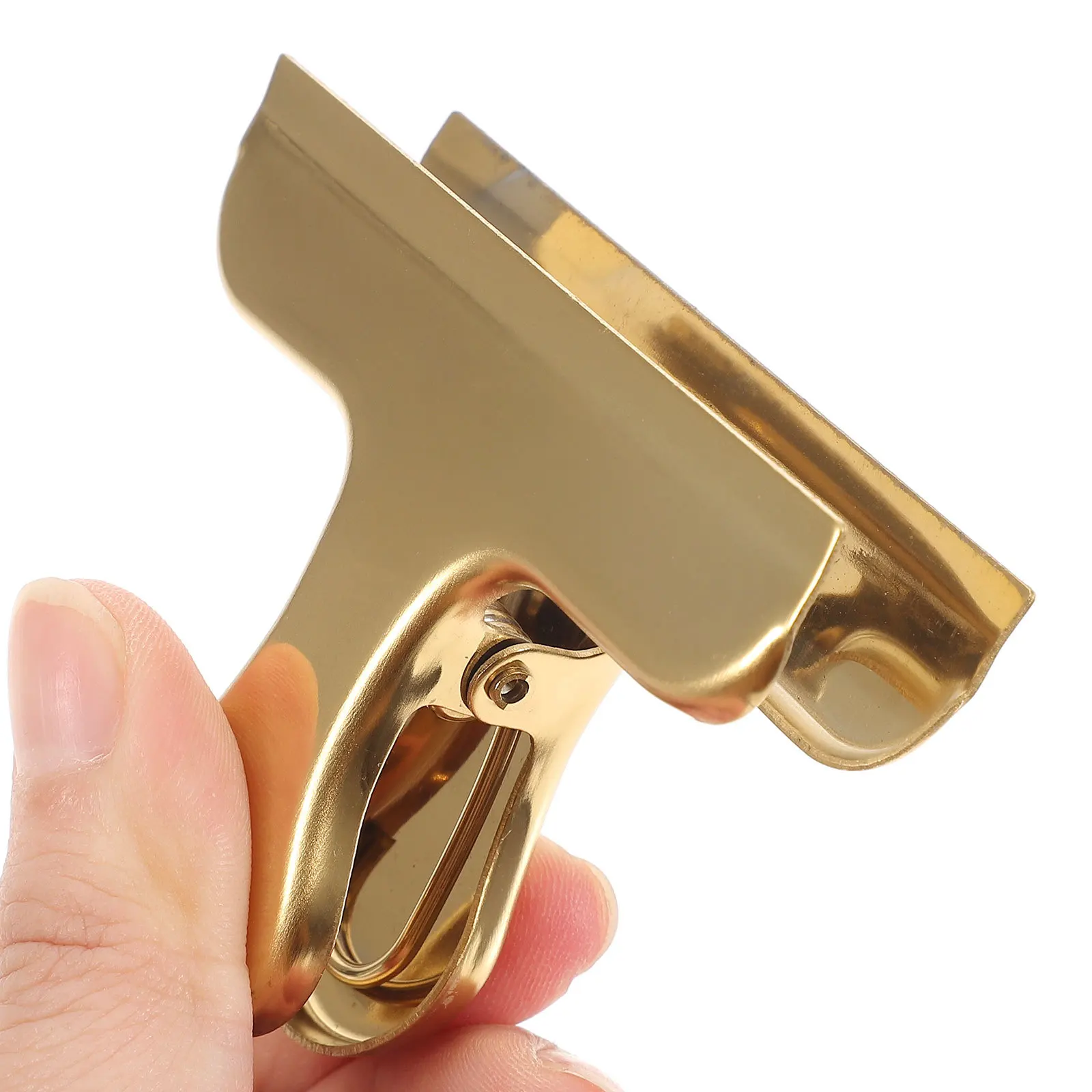 

4Pcs Fresh-Keeping Clip Snack Bag Clips Multipurpose Food Clip for Effective Sealing Moisture-Proof Dust-Proof Bag Clamps