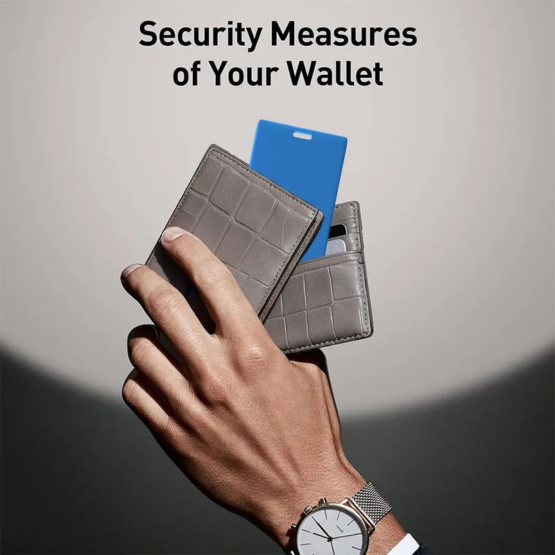 Air Tag Card Tracker Smart Tag Finder Security Track для Apple Find My Key Tracker Кошелек Поиск багажных сумок IOS