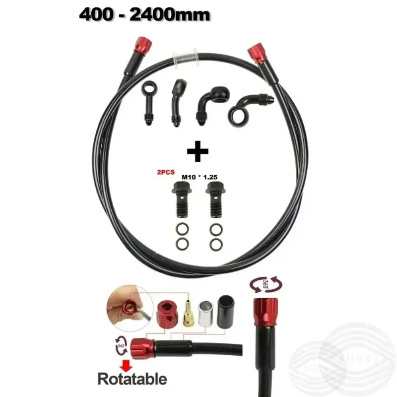 

Комплект стальной гидравлической тормозной трубы сцепления для внедорожного/мотоцикла, универсальный, новый