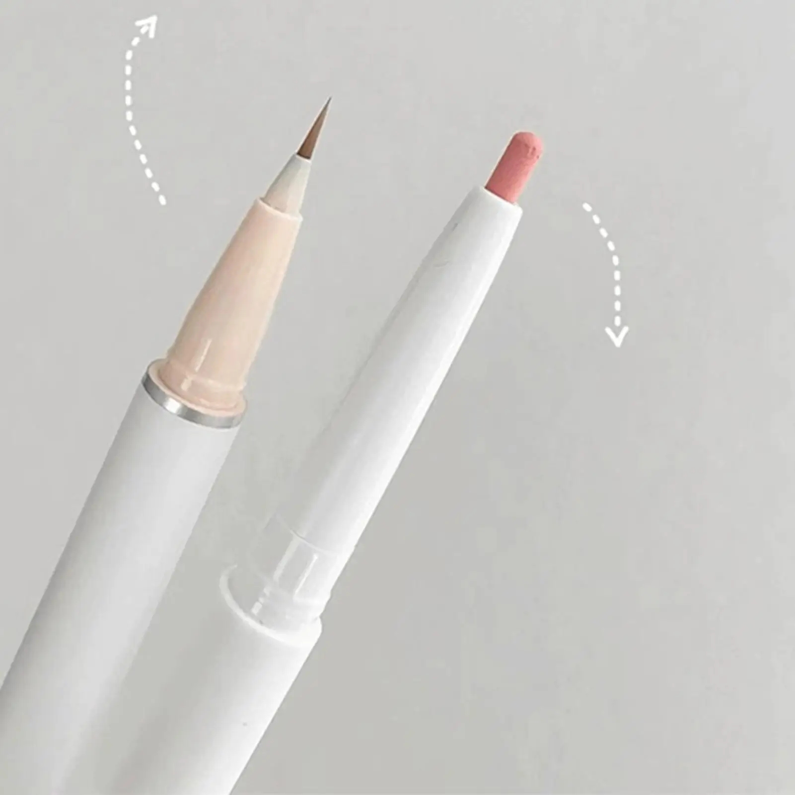 Augenaufheller-Stift, 2-in-1, langlebiger Schattenkosmetik-Stift, Textmarker unter dem Eyeliner für Frauen, Schönheitshaut, reifes Gesicht