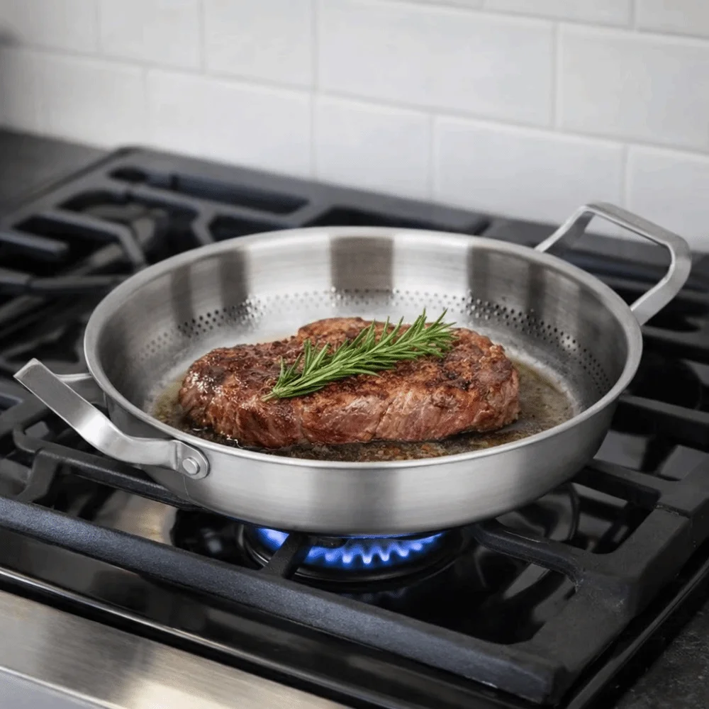Titanium Alloy Frying Pan 5